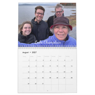 Calendario de fotos familiares 2027