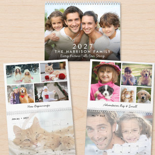 Calendario de Fotos Familiares 2027