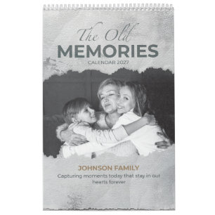 Calendario de Fotos Familiares 2027 de Los Viejos