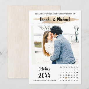 Calendario de fotos Guardar la tarjeta de fecha