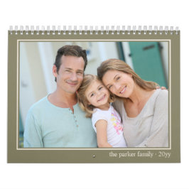 Calendario de Fotos Imágenes de Tamaño Completo Añ