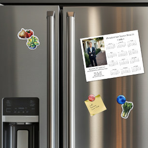 Calendario de fotos magnéticas corporativas de 202