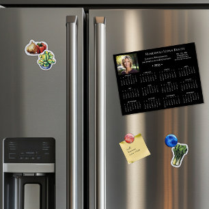 Calendario de fotos magnéticas corporativas de 202