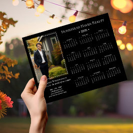 Calendario de fotos magnéticas corporativas de 202
