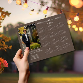 Calendario de fotos magnéticas corporativas de 202