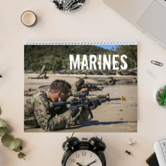 Calendario de fotos militares de Marines