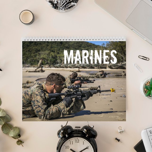 Calendario de fotos militares de Marines (Subido por el creador)