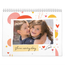 Calendario de Fotos Motivacionales 2026 Brilla Tod