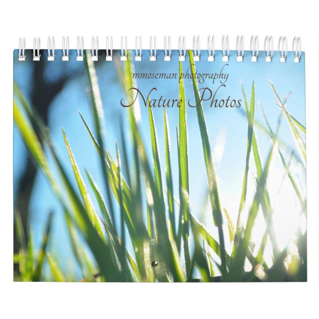 Calendario de fotos naturales (Tapa)