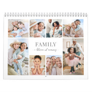 Calendario de Fotos Personalizadas de la Familia 2
