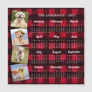 Calendario de Fotos Personalizadas de Mascotas a C