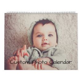 Calendario de fotos personalizado
