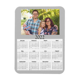 Calendario de fotos personalizado 2022 imán miniat