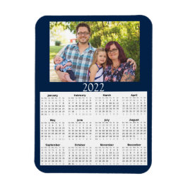 Calendario de fotos personalizado 2022 mini imán