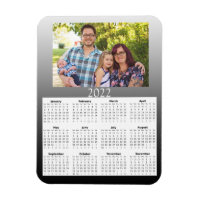 Calendario de fotos personalizado 2022 Mini Imán