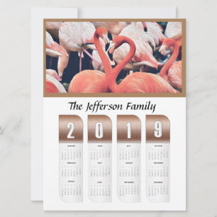 Calendario de fotos personalizado de 2019