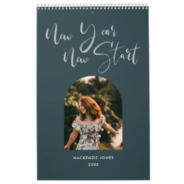 Calendario de fotos personalizado de arca pintada