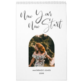 Calendario de fotos personalizado de arca pintada