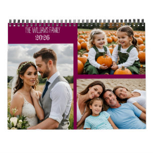 Calendario de Fotos Personalizado – Fotos Mensuale