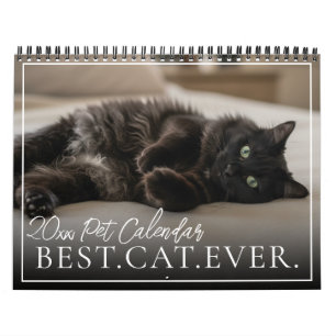 Calendario de Fotos Personalizado para Gatos 2026 