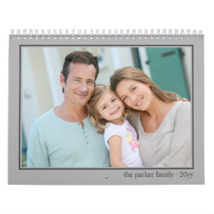 Calendario de Fotos Tamaño Completo Imagen Mensual