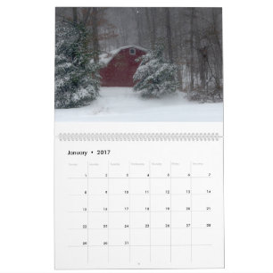 Calendario de fotos variadas