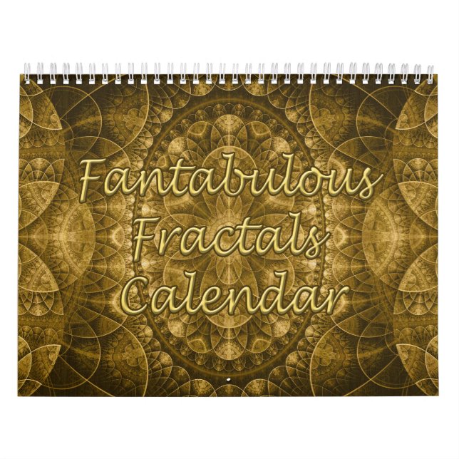 Calendario de Fractales Fantabulosos (Tapa)
