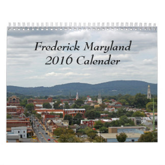 Calendario de Frederick Maryland 2016