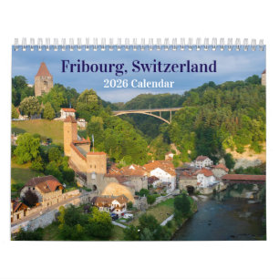 Calendario de Friburgo Suiza 2026