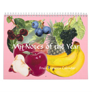 Calendario de Frutas del Año Notas