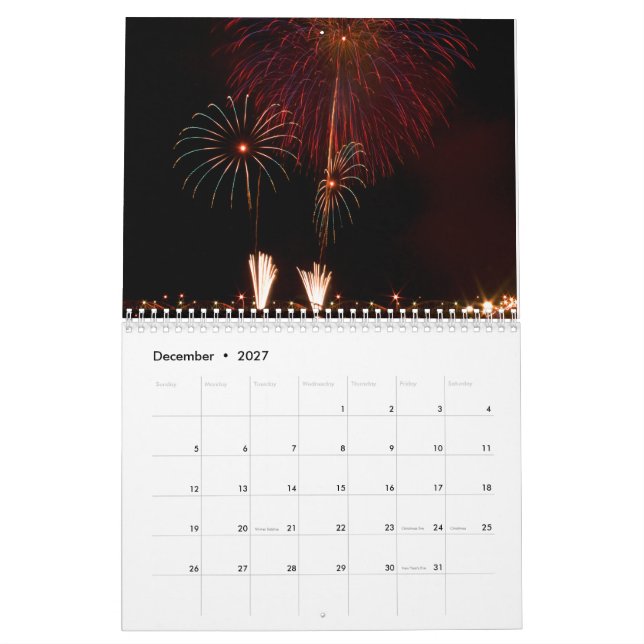 Calendario de fuegos artificiales 2024 (Dec 2027)