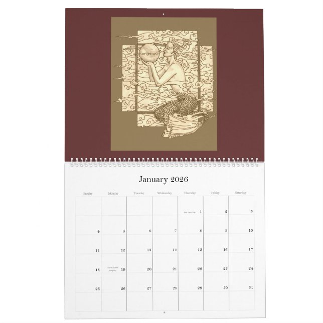 Calendario de Gaia (Jan 2026)