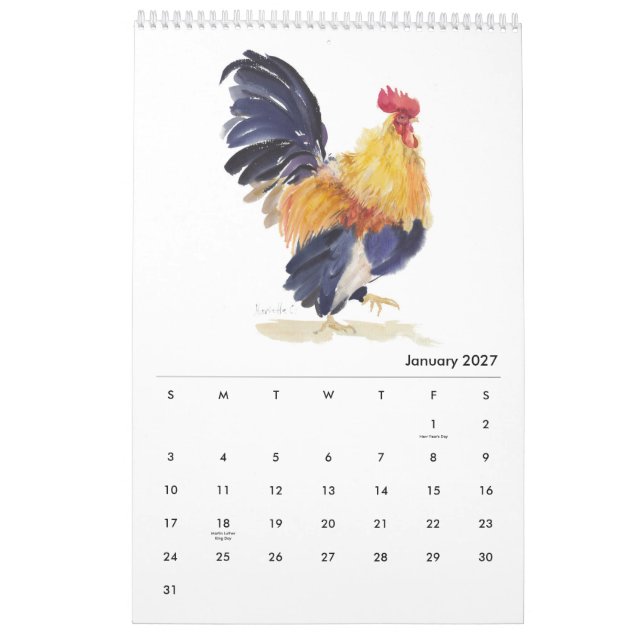 Calendario de galaxias de 2023 (Jan 2027)