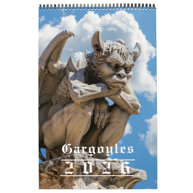 Calendario de Gargoyles 2026 (Tapa)