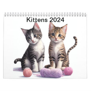 Calendario de gatitos 2024