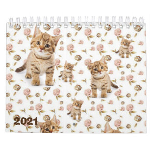 Calendario de gatitos de 2021