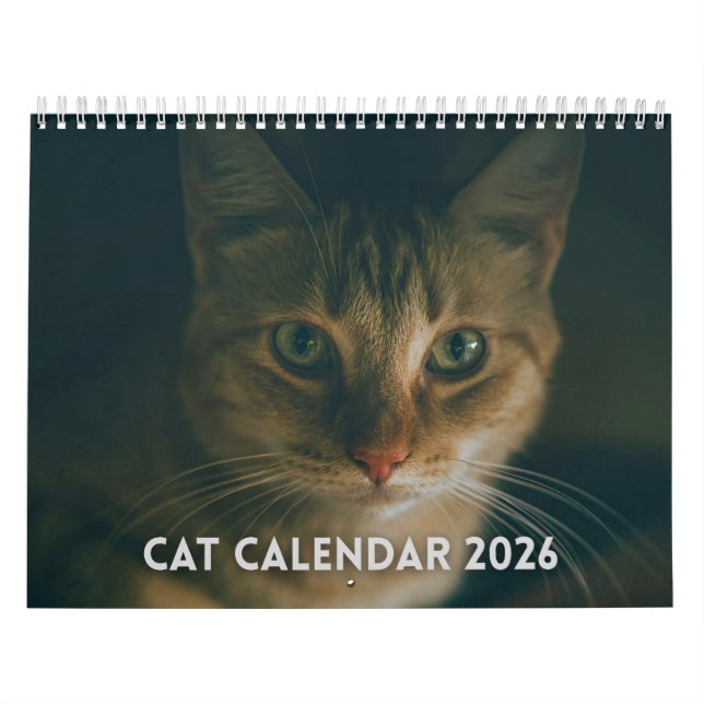 Calendario de gatos 2026 (Tapa)