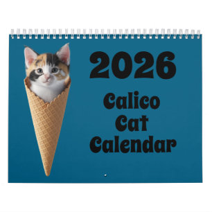 Calendario de Gatos Calico
