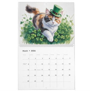 Calendario de Gatos Calico