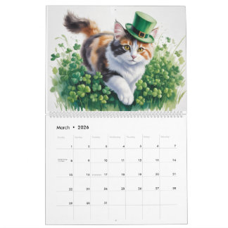 Calendario de Gatos Calico