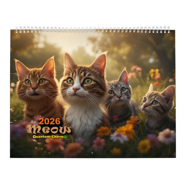 Calendario de gatos - Coma (Tapa)