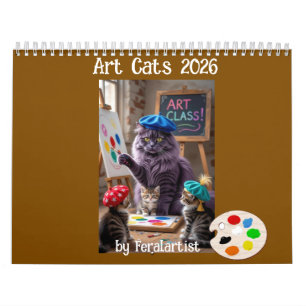 Calendario de Gatos de Arte