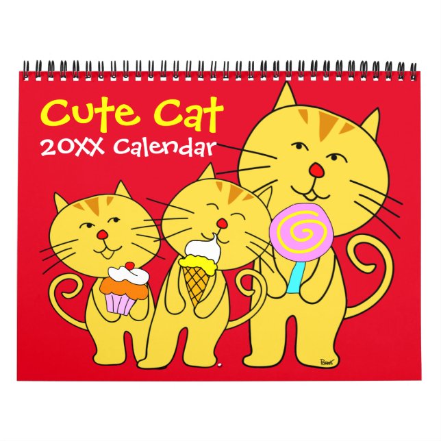 Calendario de gatos de corte (Tapa)