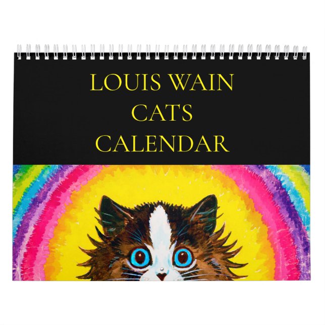 Calendario de Gatos de Louis Wain (Tapa)