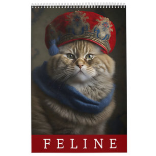 Calendario de gatos felinos