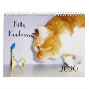 Calendario de gatos "Kitty Koolness" divertido y l