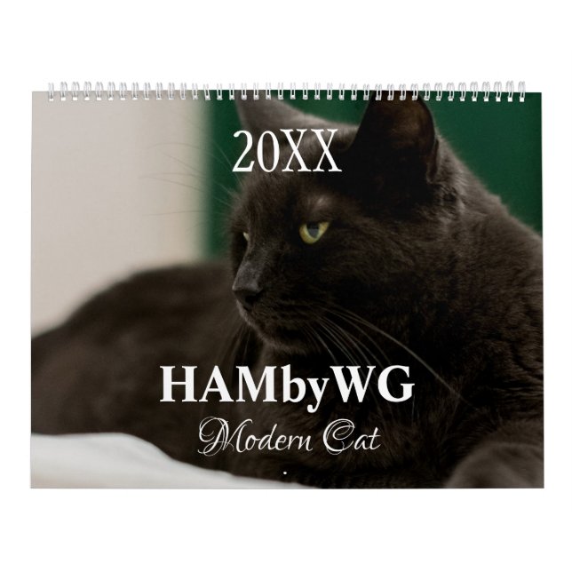 Calendario de gatos modernos HAMbyWG (Tapa)