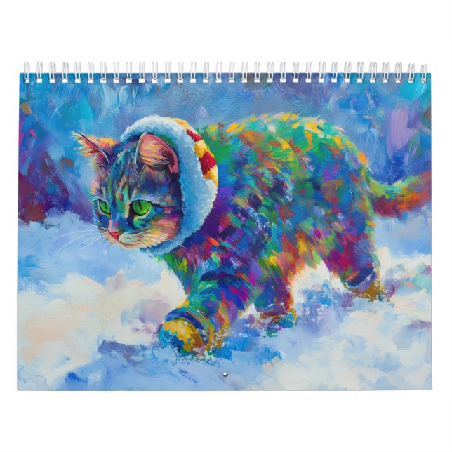Calendario de Gatos Paws & Whiskers 2026 (Tapa)