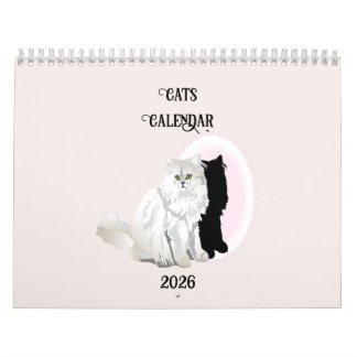 Calendario de Gatos por Mes