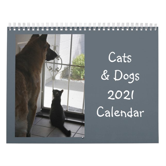Calendario de gatos y perros (Tapa)